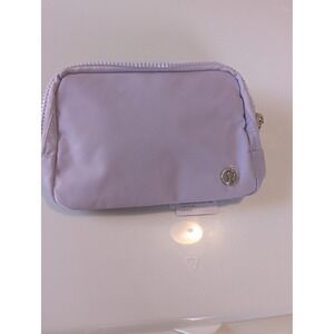 Lululemon Everywhere Belt Bag Wordmark Lilac Purple Nylon Adjustable Strap